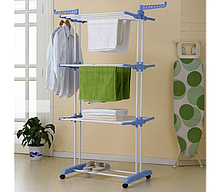 Сушарка для білизни Garment Rack With Wheels 3 Яруса (TW116)
