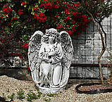 Садова фігура Ангел із серцем 76х60х60 см, фото 2
