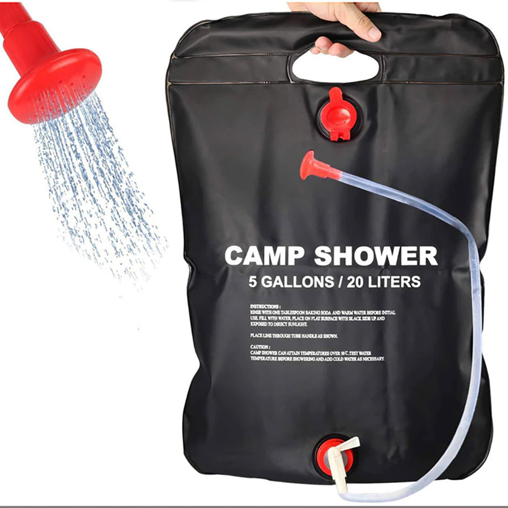Душ туристичний 20 л Camp Shower портативний похідний для дачі та кемпінгу 41х60 см