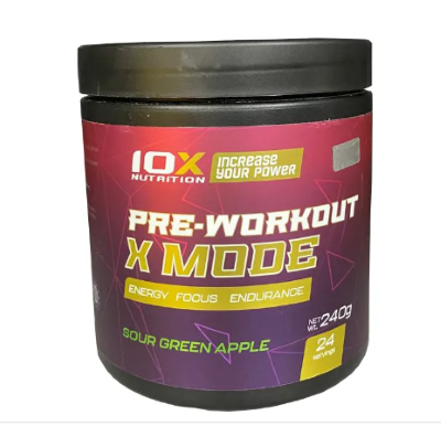 Передтренувальний комплекс 10X Nutrition - Pre-Workout X Mode - 240 г