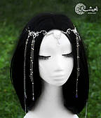 Ельфійська лісова тіара, прикраса на голову "Ельфійка" для фотосесії Aushal Jewellery