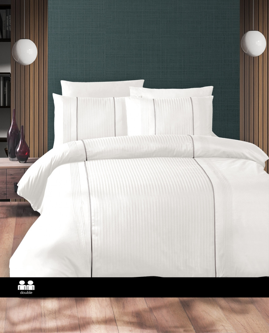 Постільна білизна First Choice Deluxe Ranforce - Elegant White