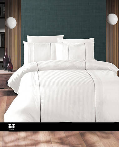 Постільна білизна First Choice Deluxe Ranforce - Elegant White, фото 1