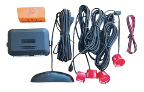 Парктронік (паркувальний радар) Parking Assistant Sensor, 4 червоні датчики, фото 1