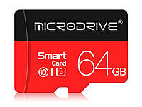 Карты памяти MicroSD 64 ГБ MICRODRIVE
