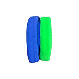 Набір із 6 різнокольорових безшовних резинок для волосся з мікрофібри 5,5 см, фото 4