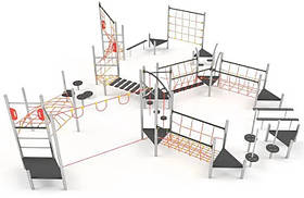 Канатний комплекс "Смуга перешкод" SiverSport RC20