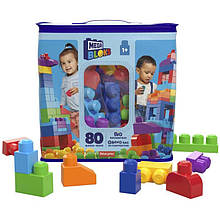 Конструктор Мега Блокс 80 деталей Блакитний Mega Bloks First Builders DCH63