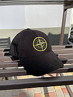 Бейсболка с вышитым логотипом Stone Island, кепка унисекс stone island