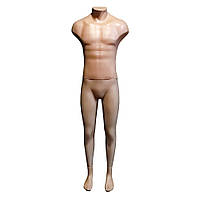 Манекен  чоловічий у повний зріст бежевий (Атлет)