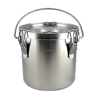 Харчовий контейнер-відро нержавіюча сталь 11 л. Hascevher