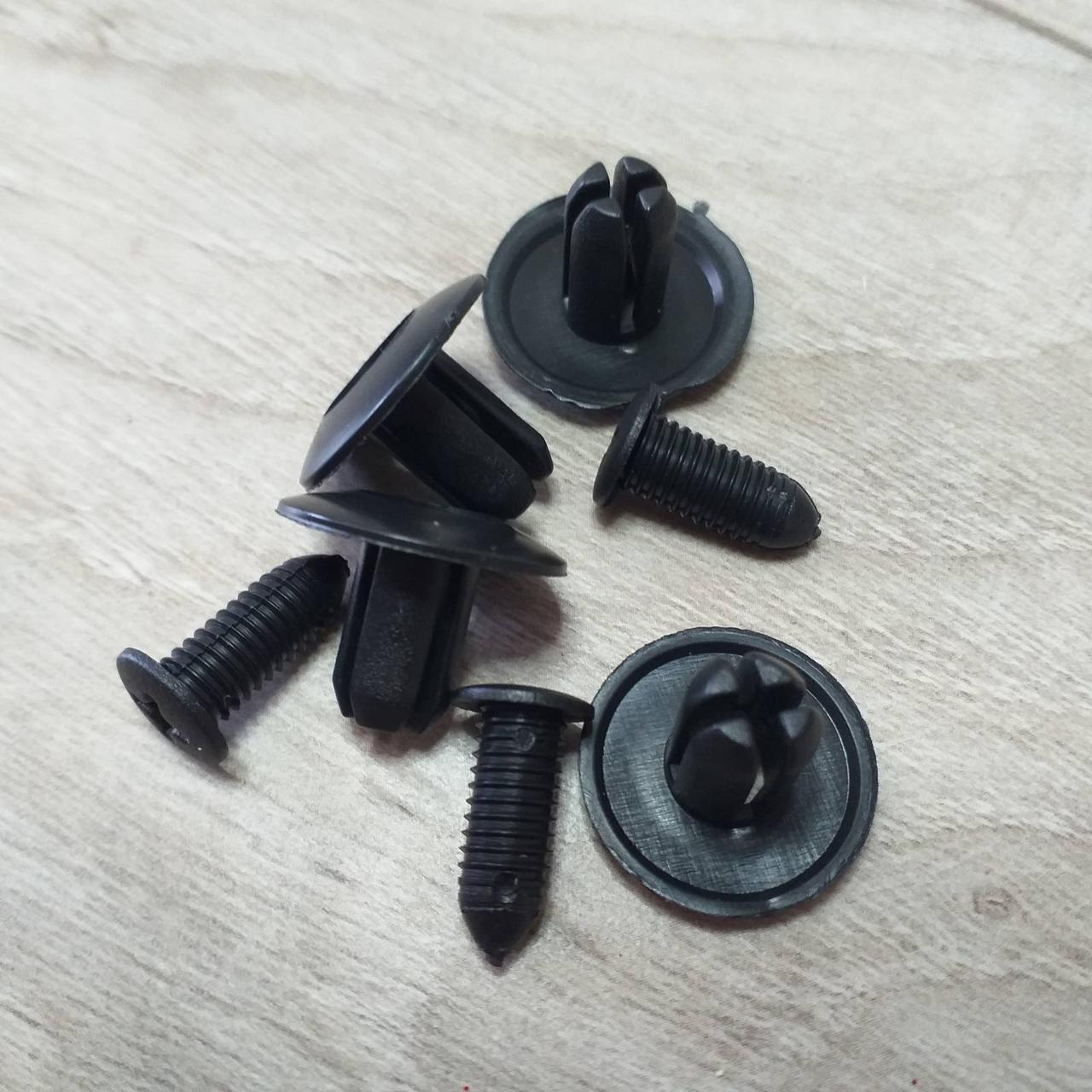 Купить Пластиковые автомобильные клипсы (Пистоны) Заклёпка жабо 10шт ...