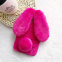 Чохол/ Панель Alitek для Apple iPhone Айфон X/Xs Зайчик Rose (плюш), фото 2