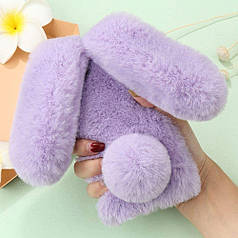 Панель чохол для Apple iPhone 14 Pro Зайчик Ліловий