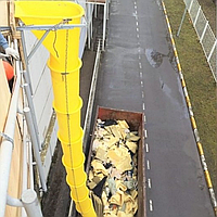 Пластиковый мусоросброс 42 (м) рукав строительный