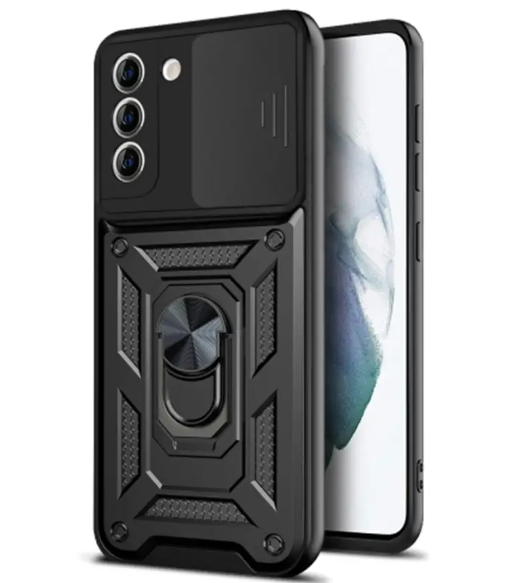 Ударостійкий чохол Camshield Serge Ring for Magnet для Samsung Galaxy S21 (SM-G991B) Ударостійкий чохол Camshield Serge Ring for Magnet для Samsung Galaxy S21 (SM-G991B)