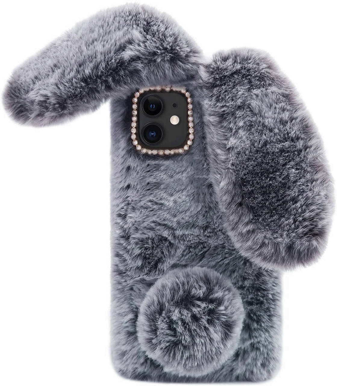 Чохол для Apple iPhone 13 Pro Alitek Зайчик Dark Grey