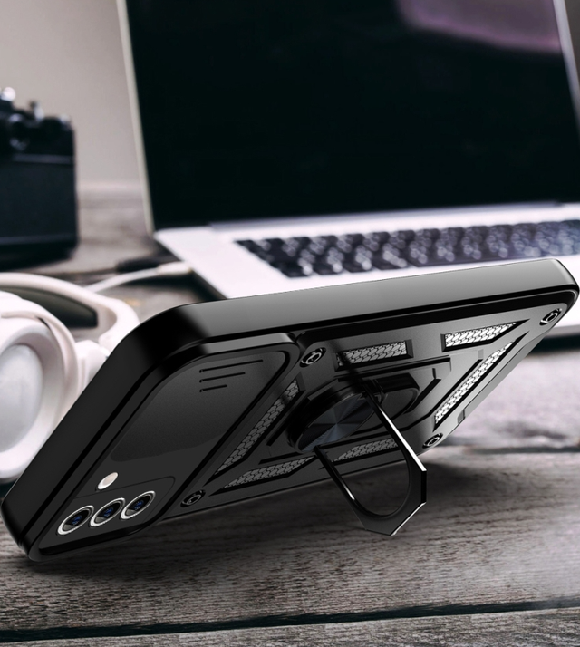 Ударостійкий чохол Camshield Serge Ring for Magnet для Samsung Galaxy S21 (SM-G991B) Ударостійкий чохол Camshield Serge Ring for Magnet для Samsung Galaxy S21 (SM-G991B)