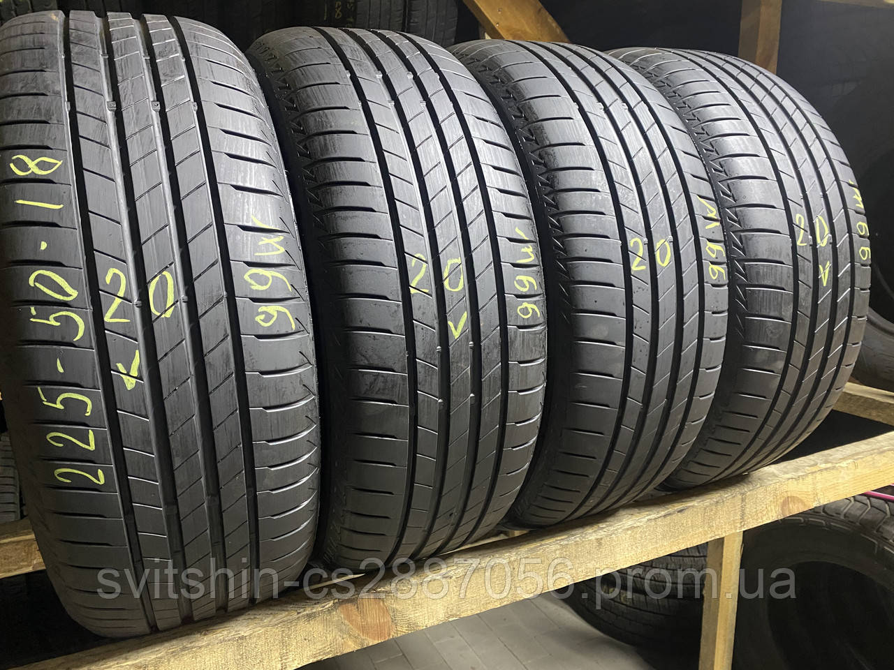 Шини літо 225/50R18 Bridgestone Turanza T005 20рік 2шт