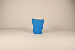 Стакан паперовий 175 мл (50 шт/уп.) Синій кр 70