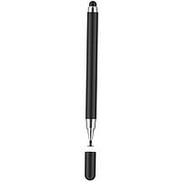 Стилус ручка Universal 2 in 1 Stylus Pen для iOS/Android/iPad Black (Код товару:28519)