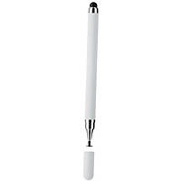 Стилус ручка Universal 2 in 1 Stylus Pen для iOS/Android/iPad White (Код товару:28518)