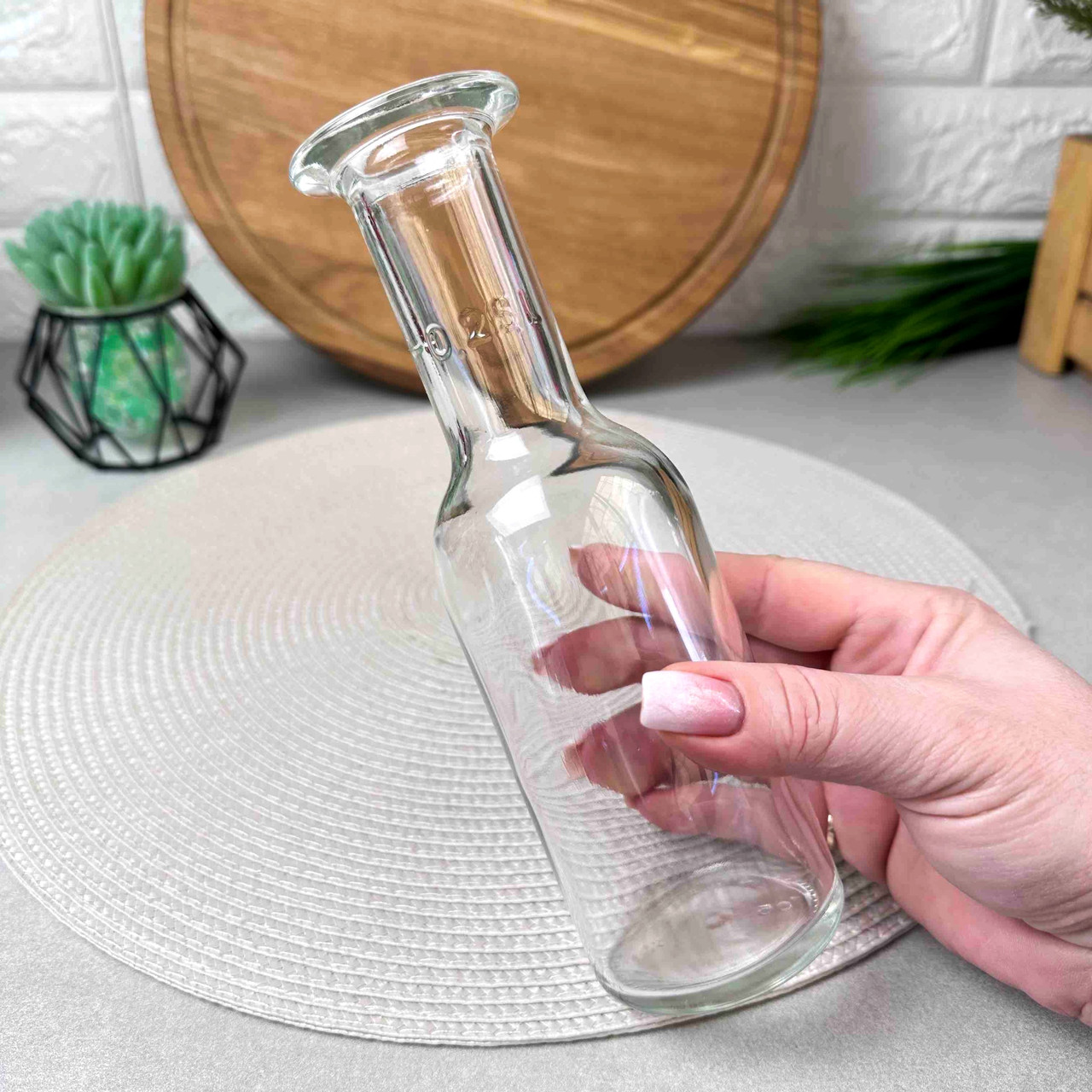 Графін для алкогольних напоїв 250 мл із міткою Uniglass Olimpus Carafe