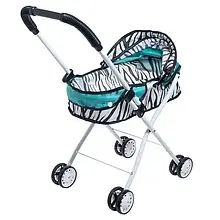 Коляска для ляльок металева візочок для пупса