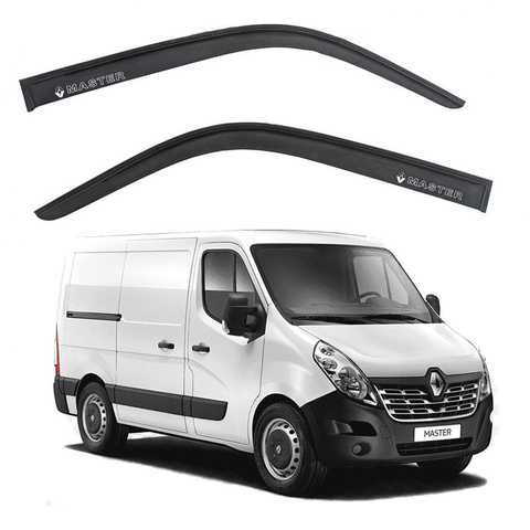 Дефлектори вікон вітровики Renault Master III 2010 -> Скотч 3M AV-Tuning Харків