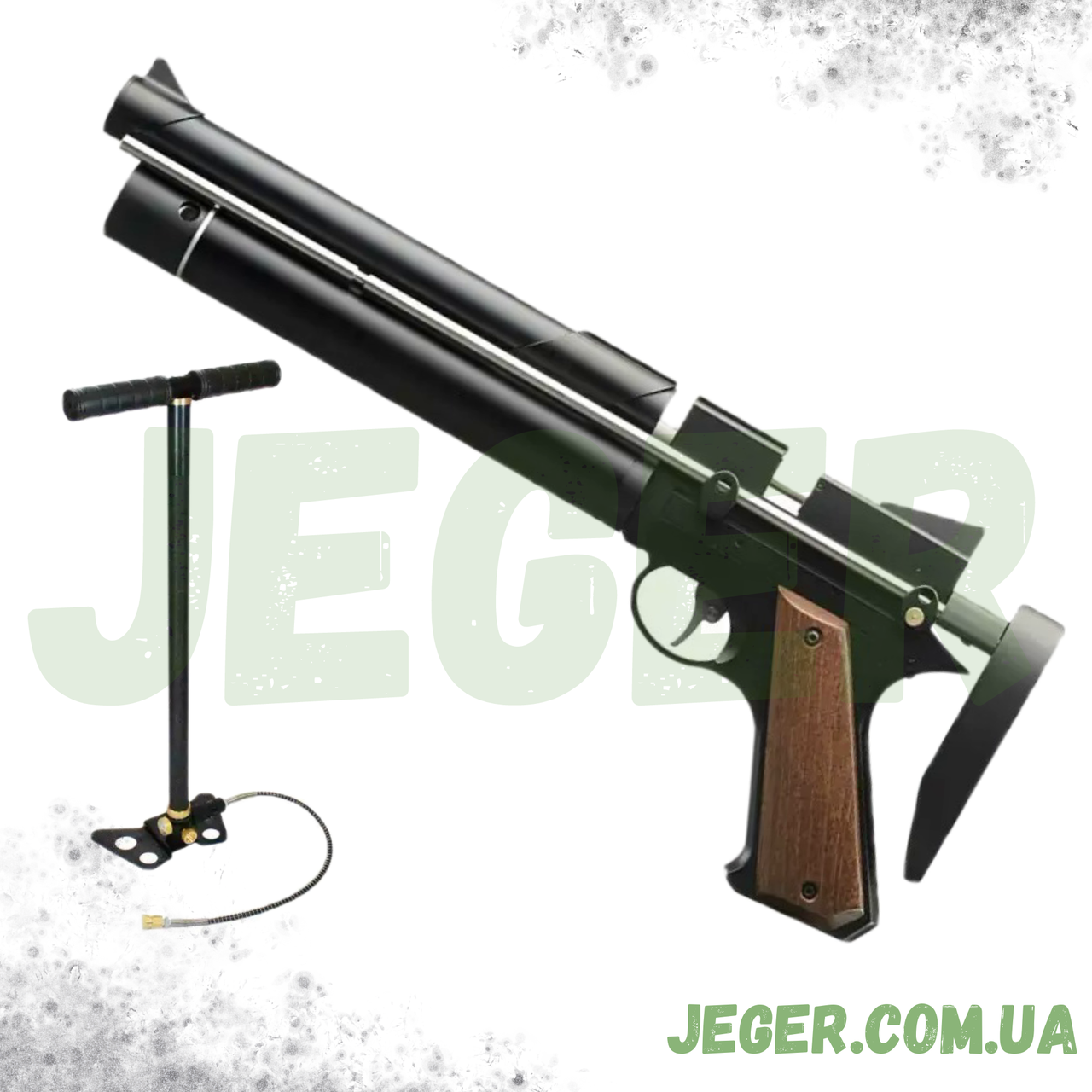 Пневматичний пістолет PCP Snow Peak PP750 із насосом Artemis 30D