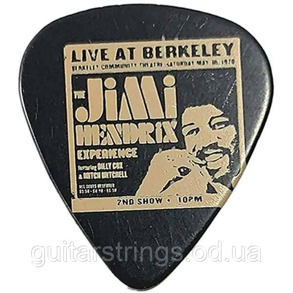 Медіатор Dunlop JHR01M-4 Jimi Hendrix Signature Live At Berkeley Medium, фото 1