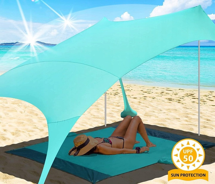 Пляжний намет Active Hobby бірюзовий XXL, фото 1