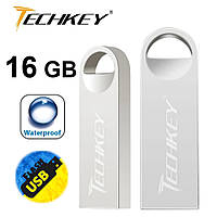 USB флешка 16 GB Techkey Водонепроникний металевий корпус (флешка на 16 Гб)