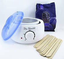 Стартовий набір для депіляції 3х предметний віск 500 гр