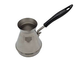 Турка для приготування кави з нержавіючої сталі Арабіка Кавова турка нержавіюча L 20 cm D 6 H 12 cm 500 мл
