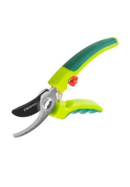 Секатор, антиковзкий, діаметр різання до 10мм, 185мм (15G200) Арт.36231 Verto