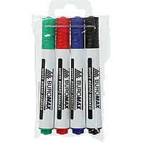 Набір з 4 маркерів для магнітних дошок BUROMAX BM.8800-94