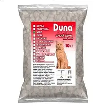 Duna Телятина сухий корм для котів 10 кг