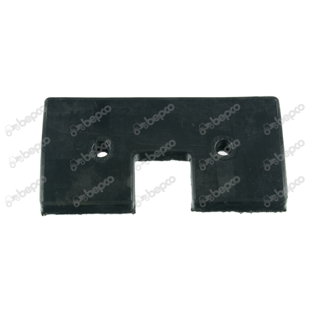 Лопатка гумова елеватора L 158 X 80 MM комбайна John Deere 9450-9880 T550-670 W540-660