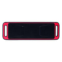 Музична портативна бездротова фм колонка з потужним акумулятором 1800мАч | Jeqang G62(Червоний)