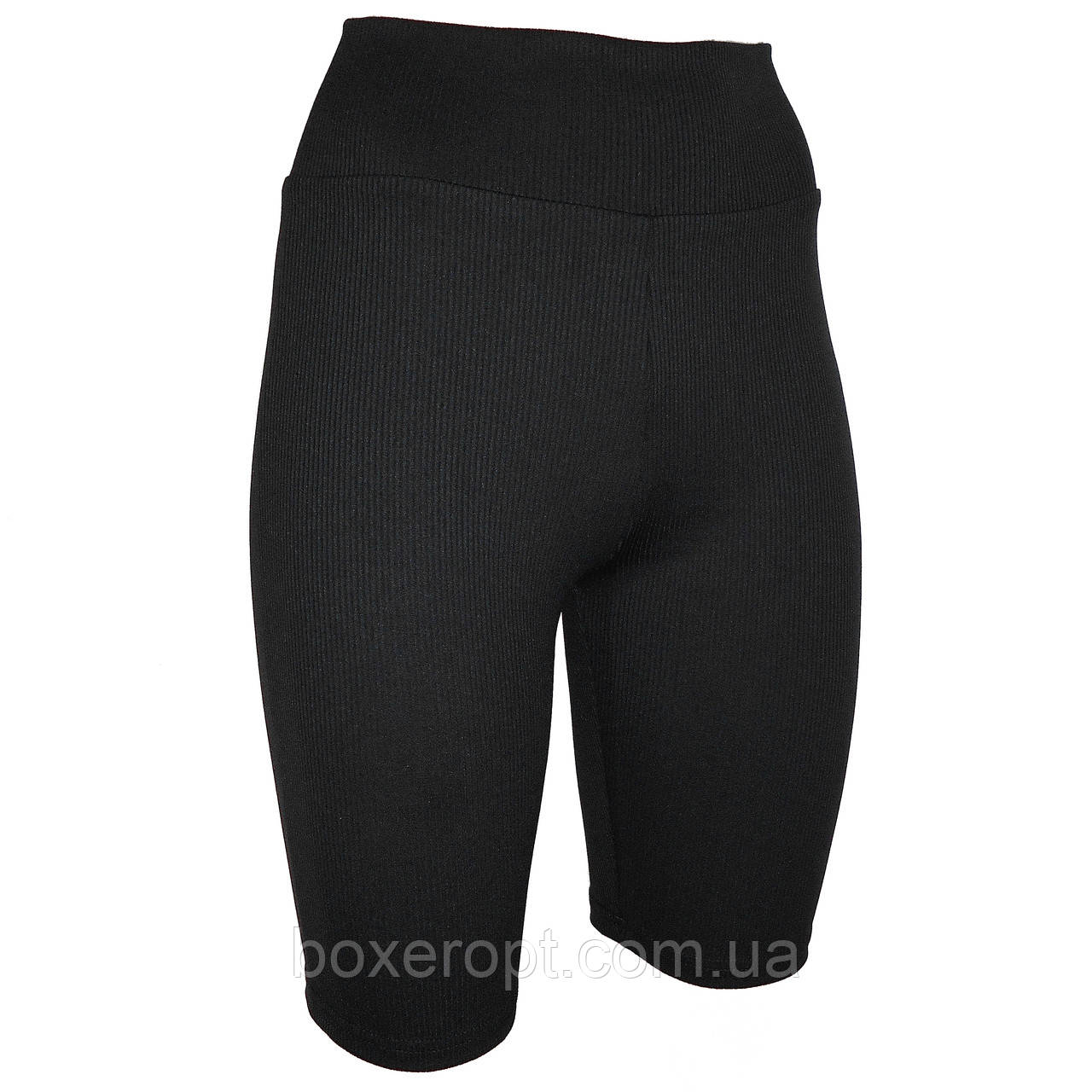 Треки в рубчик жіночі (чорні)