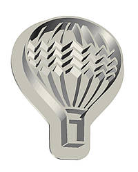 Пластикова вирубка з вiдбитком "Повiтряний шар №6", 4 см