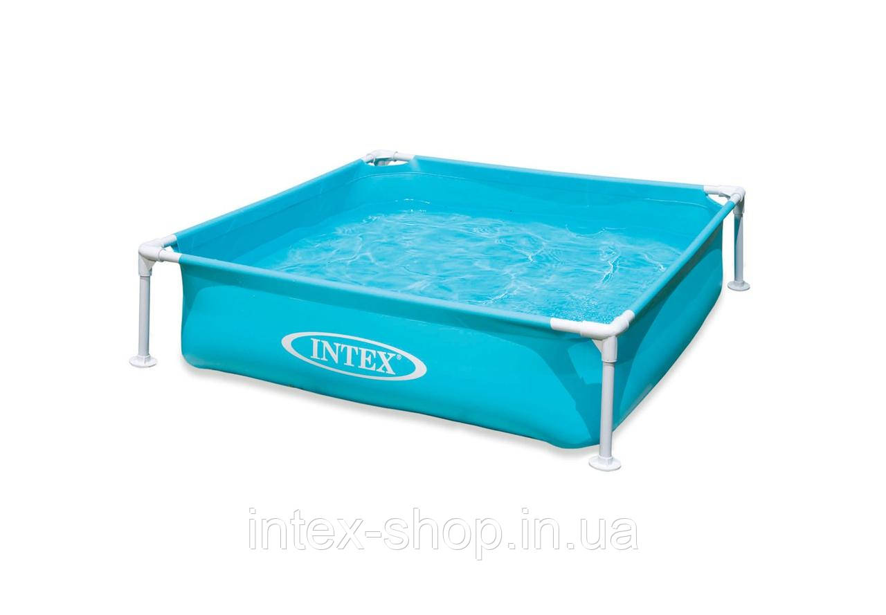 Дитячий каркасний басейн Intex 57173 (122х122х30 см)