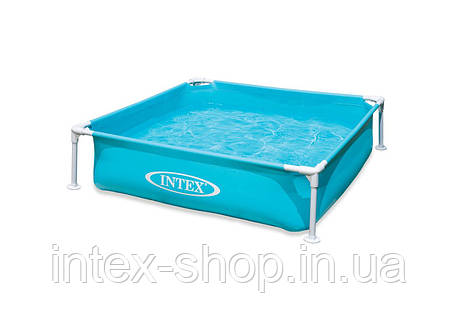 Дитячий каркасний басейн Intex 57173 (122х122х30 см), фото 1