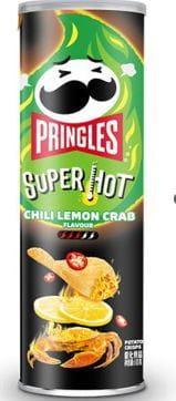 Чипси PRINGLES Chili Lemon Crab - Super Hot 110 г