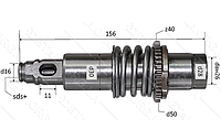 Ствол перфоратора Bosch 2-28 в сборе аналог