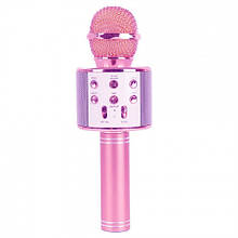 Караоке-мікрофон Wster WS 858 Рожевий