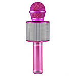 Караоке-мікрофон Wster WS 858 Рожевий, фото 5