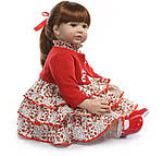 Силіконова Колекційна Лялька Реборн Reborn Дівчинка Катюша (Вінілова Лялька) Висота 60 см, фото 5