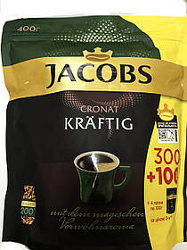 Кава Розчинна Jacobs Cronat Kraftig Якобс Кронат Крафтиг 400 г Німеччина